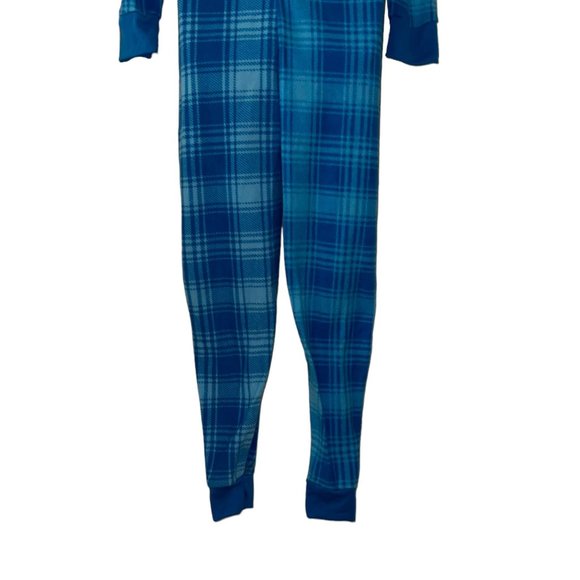 Sesame Street Cookie Monster Unionsuit Juniors L 11 13 Blue Costume Pajamas PJs - Picture 8 of 9